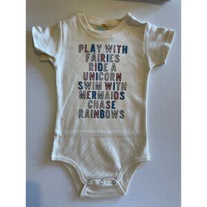 Play With Fairies Organic Infant Bodysuit